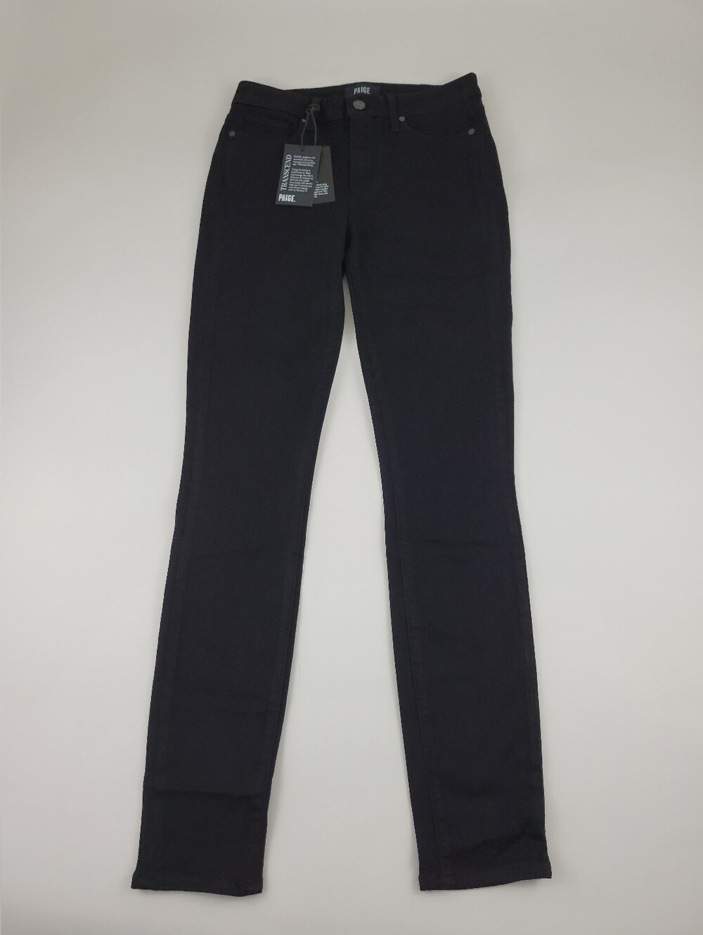 PAIGE Slim Flawless Fit Black Stretch Soft Denim